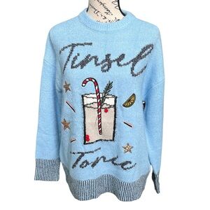 Vigoss Blue Christmas Sweater